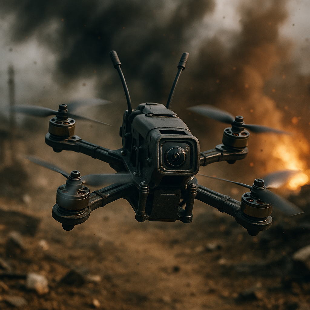 Drone FPV em Missão Tática de Reconhecimento